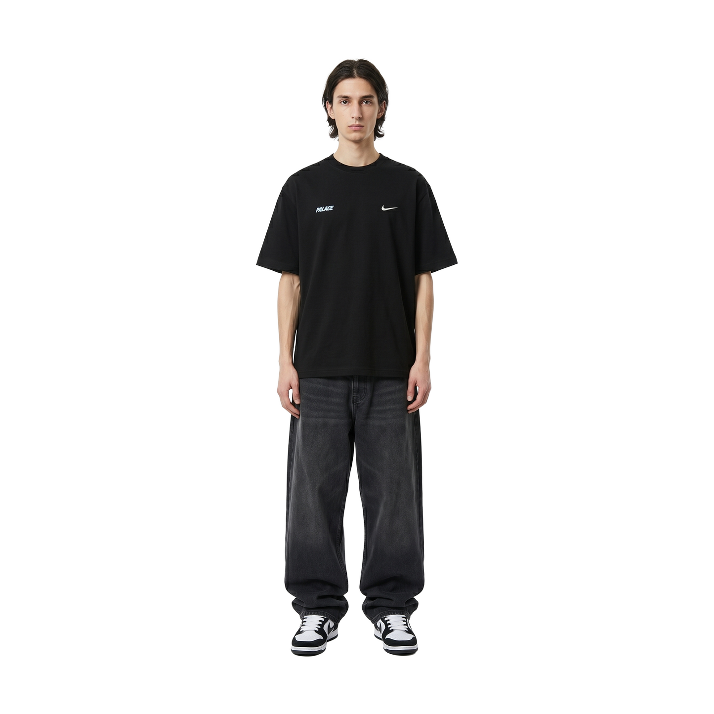 Palace x Nike Front Swoosh Tee Black (SS26)