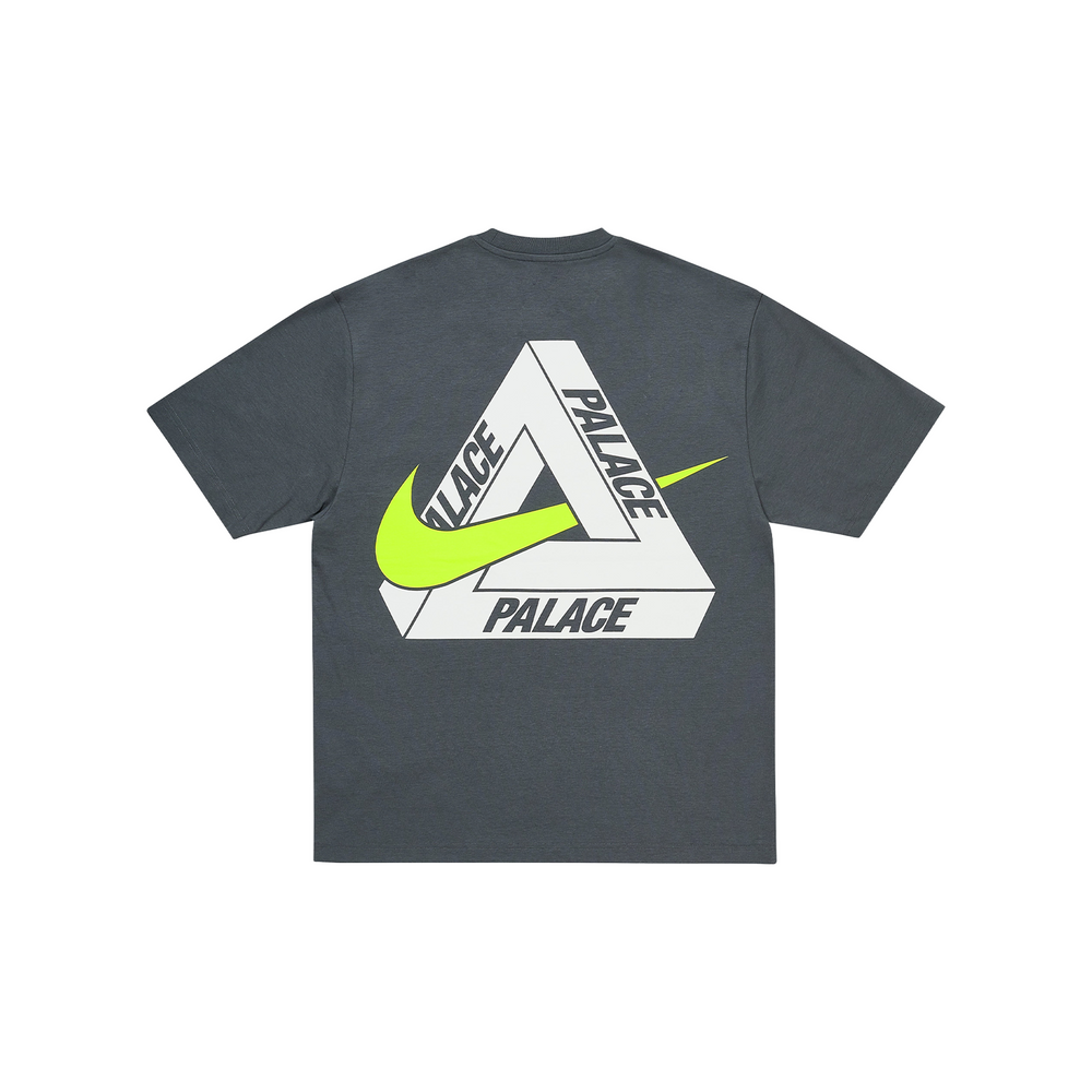 Palace x Nike Tri Swoosh Tee Charcoal (FW25)