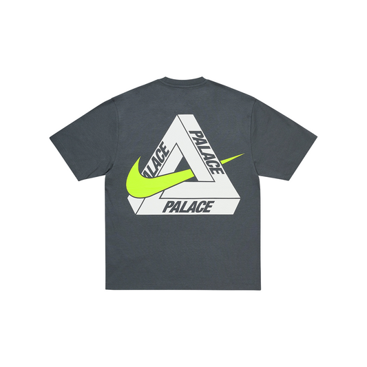 Palace x Nike Tri Swoosh Tee Charcoal (FW25)