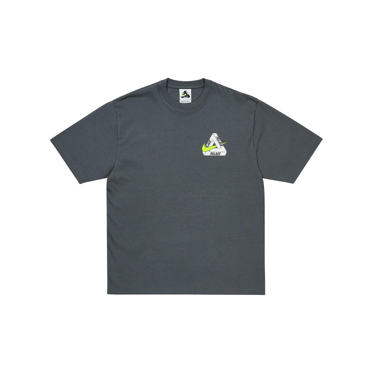 Palace x Nike Tri Swoosh Tee Charcoal (FW25)