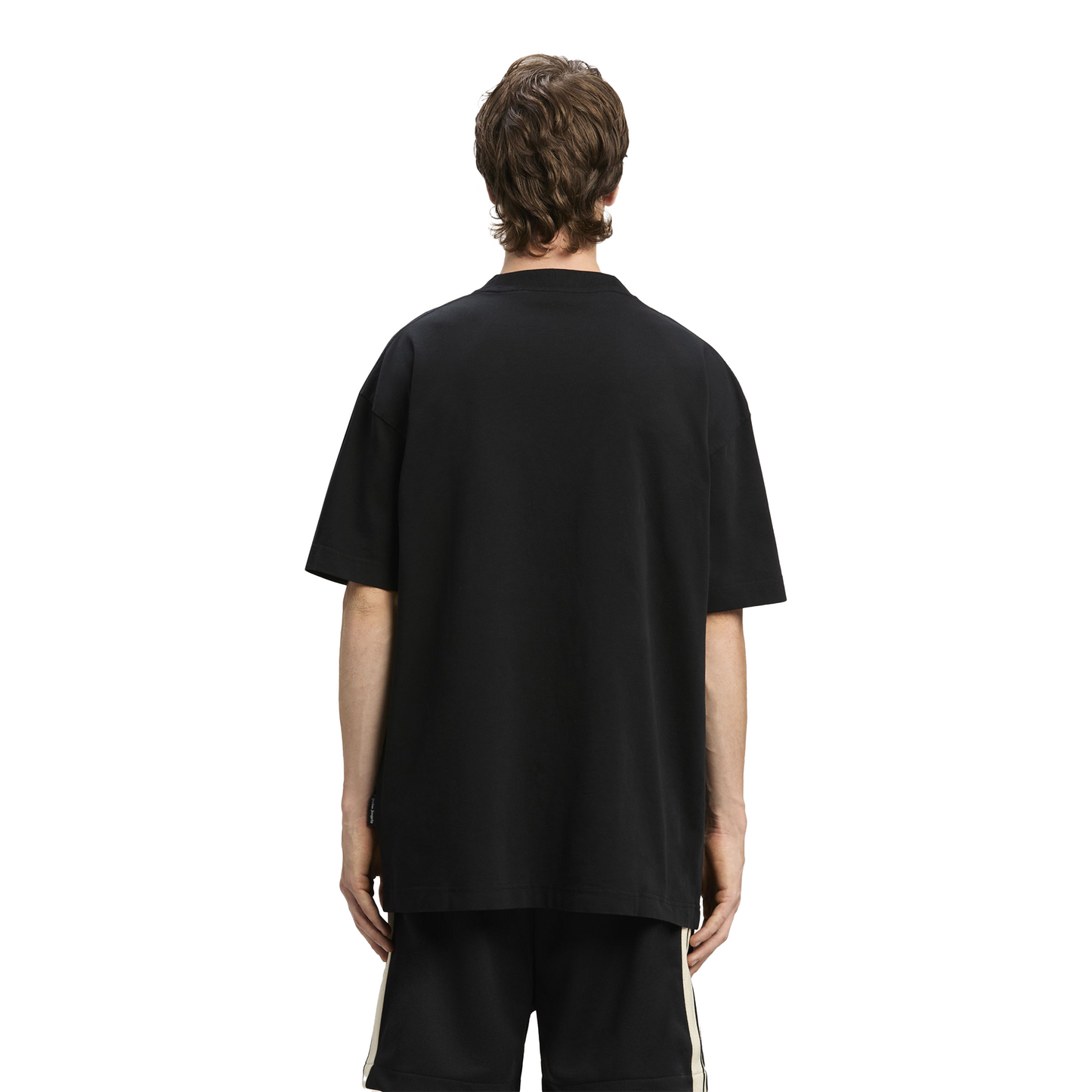 Palm Angels Neck Logo Tee Black/Off White (FW24)