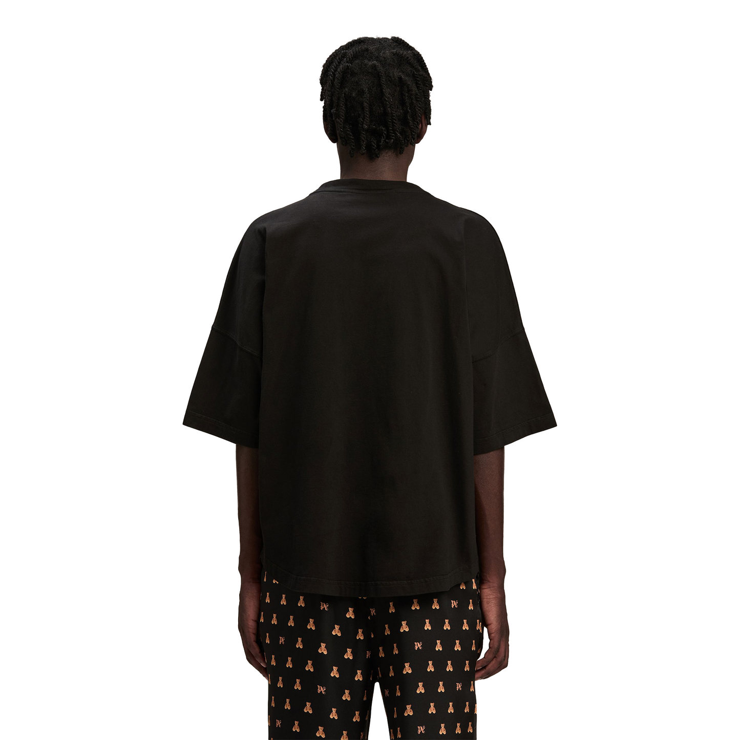 Palm Angels Bear In Mind Oversized Tee Black/Brown (FW24)