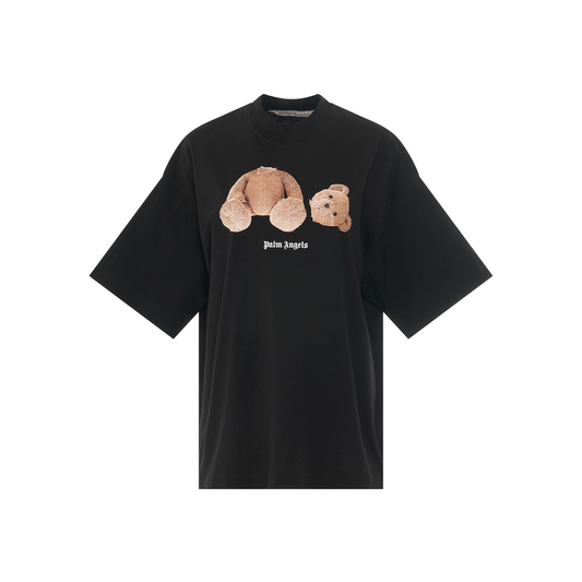 PALM ANGELS Bear Loose Tee Black/Brown (SS23)