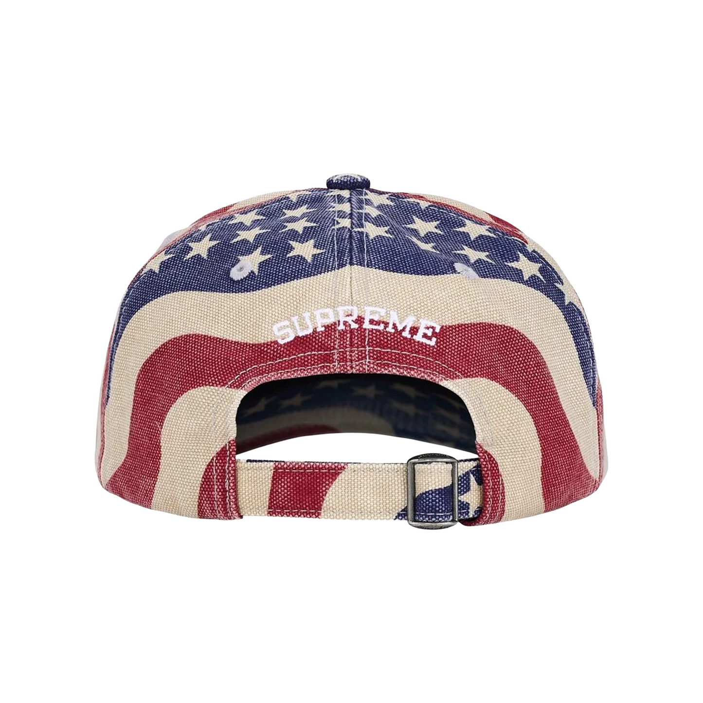 Supreme Pigment Coated S Logo 6-Panel Cap Flag (SS26)