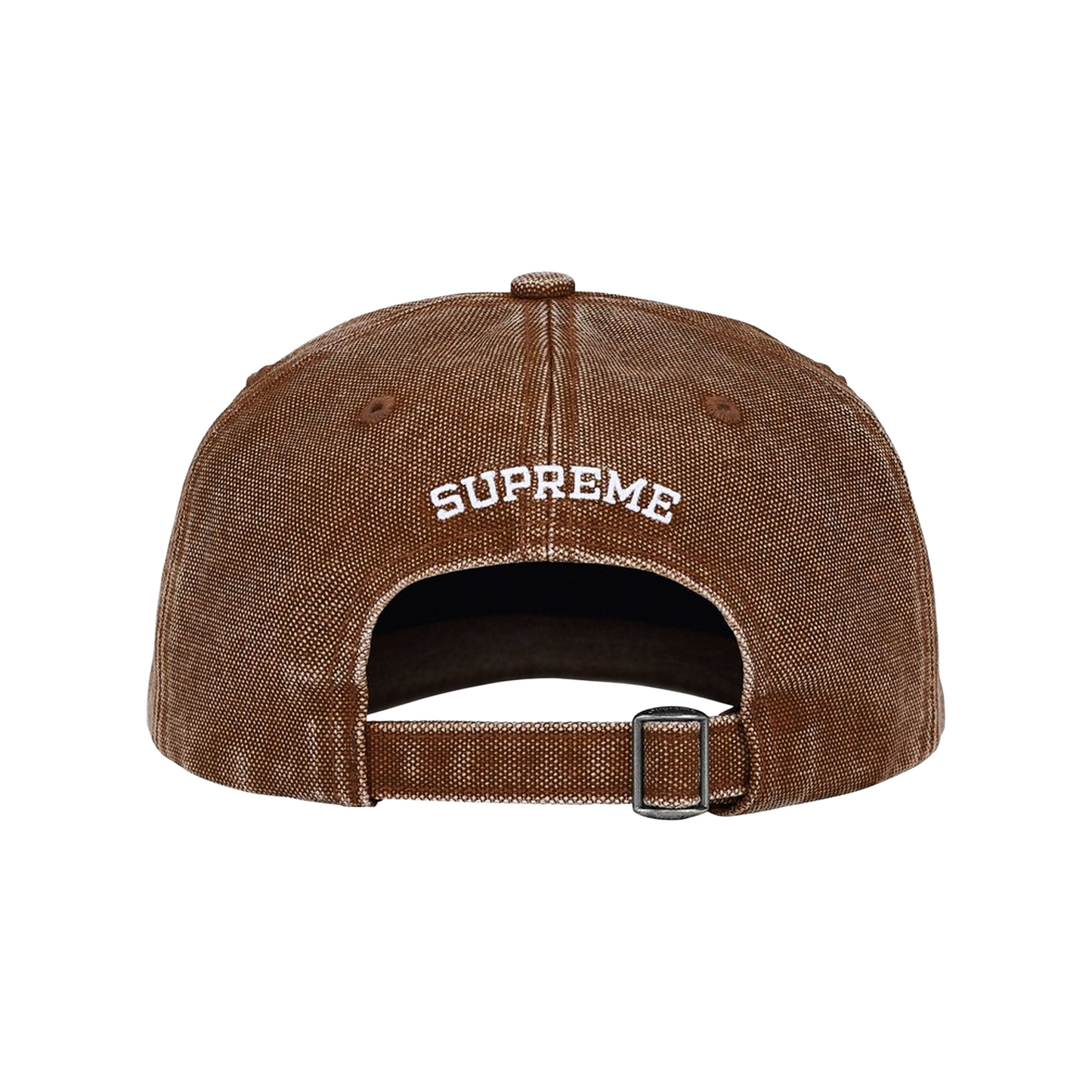 Supreme Pigment Coated S Logo 6-Panel Cap Brown (SS26)