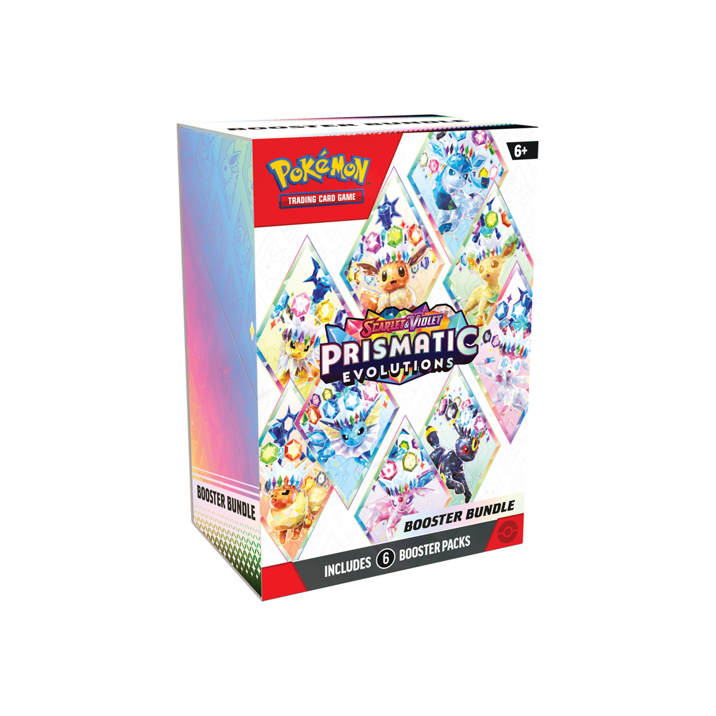 Pokémon TCG SV8.5 Scarlet & Violet Expansion: Prismatic Evolutions Booster Bundle (English)