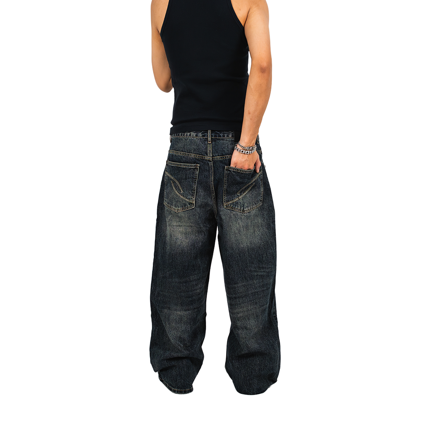 RAW/21 Baggy Jeans Dark Blue (FW25)