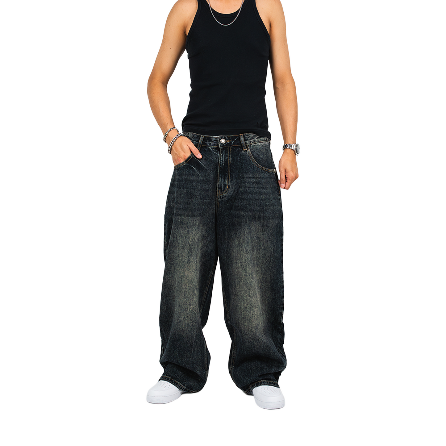 RAW/21 Baggy Jeans Dark Blue (FW25)