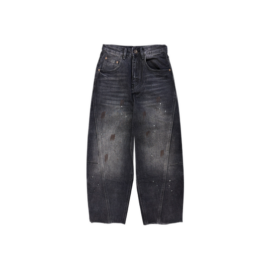 RAW/21 Blackened Baggy Denim Jeans Black (SS26)
