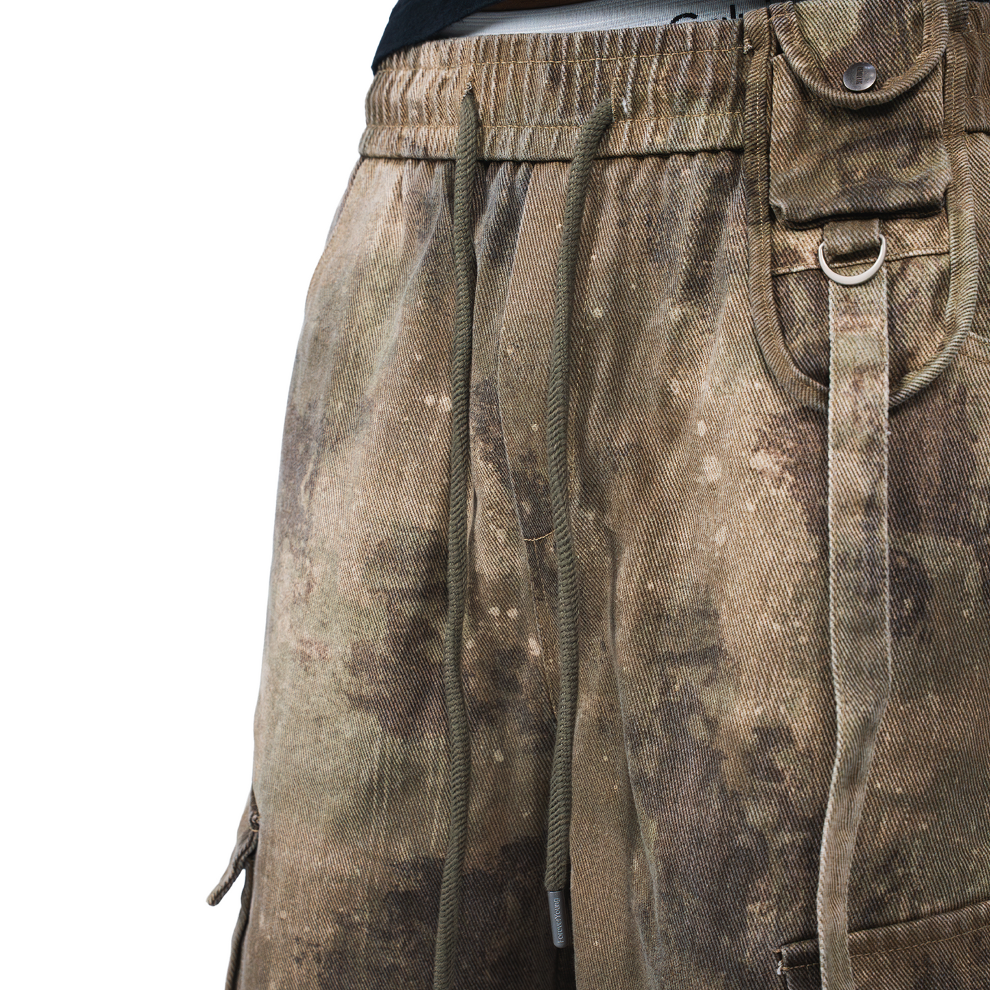RAW/21 Earth Fade Baggy Pants Brown (FW25)