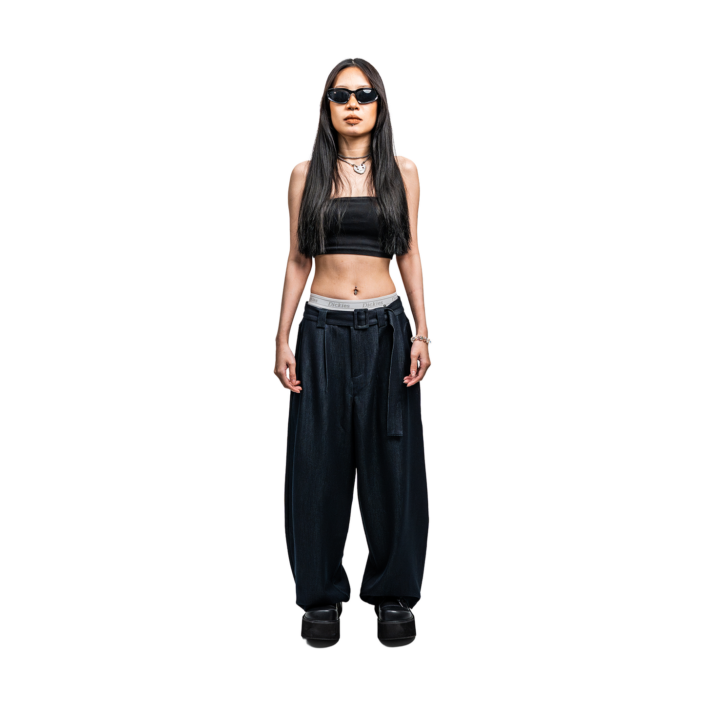 RAW/21 Front Pleated Trousers Deep Indigo (SS26)
