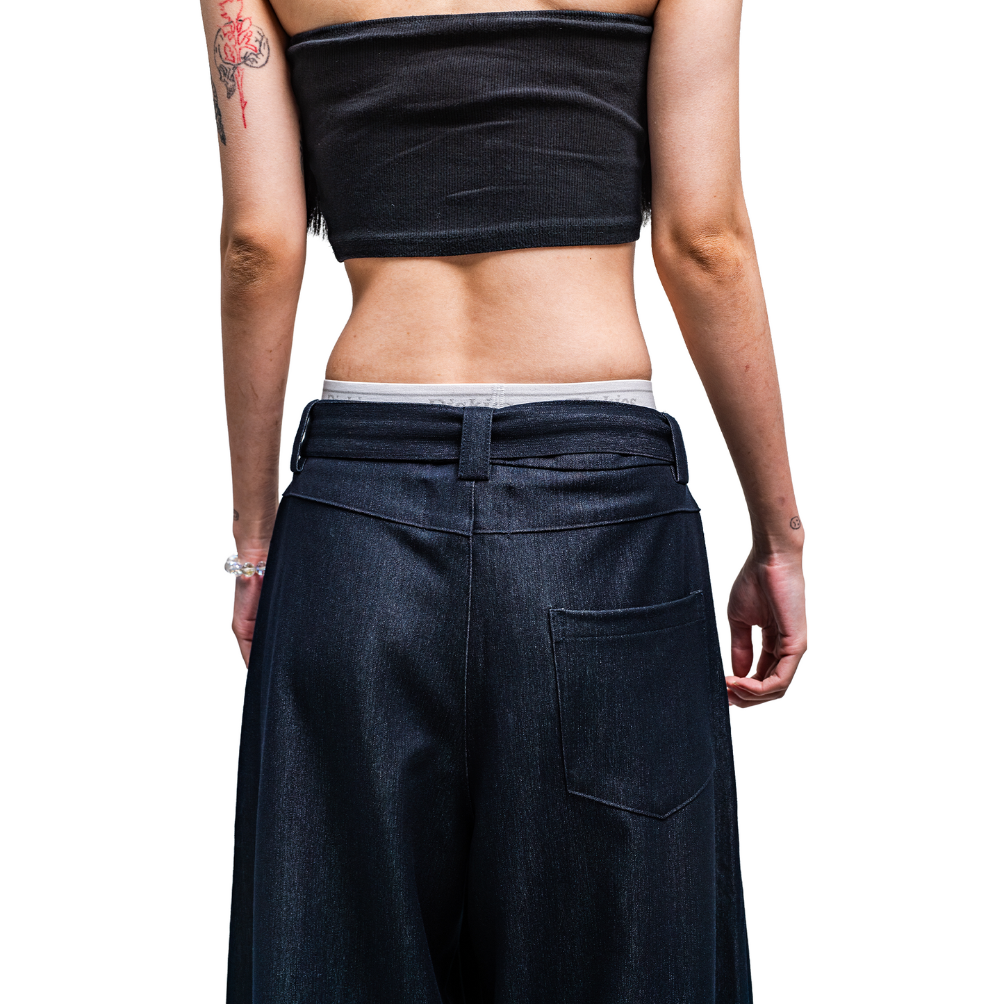 RAW/21 Front Pleated Trousers Deep Indigo (SS26)
