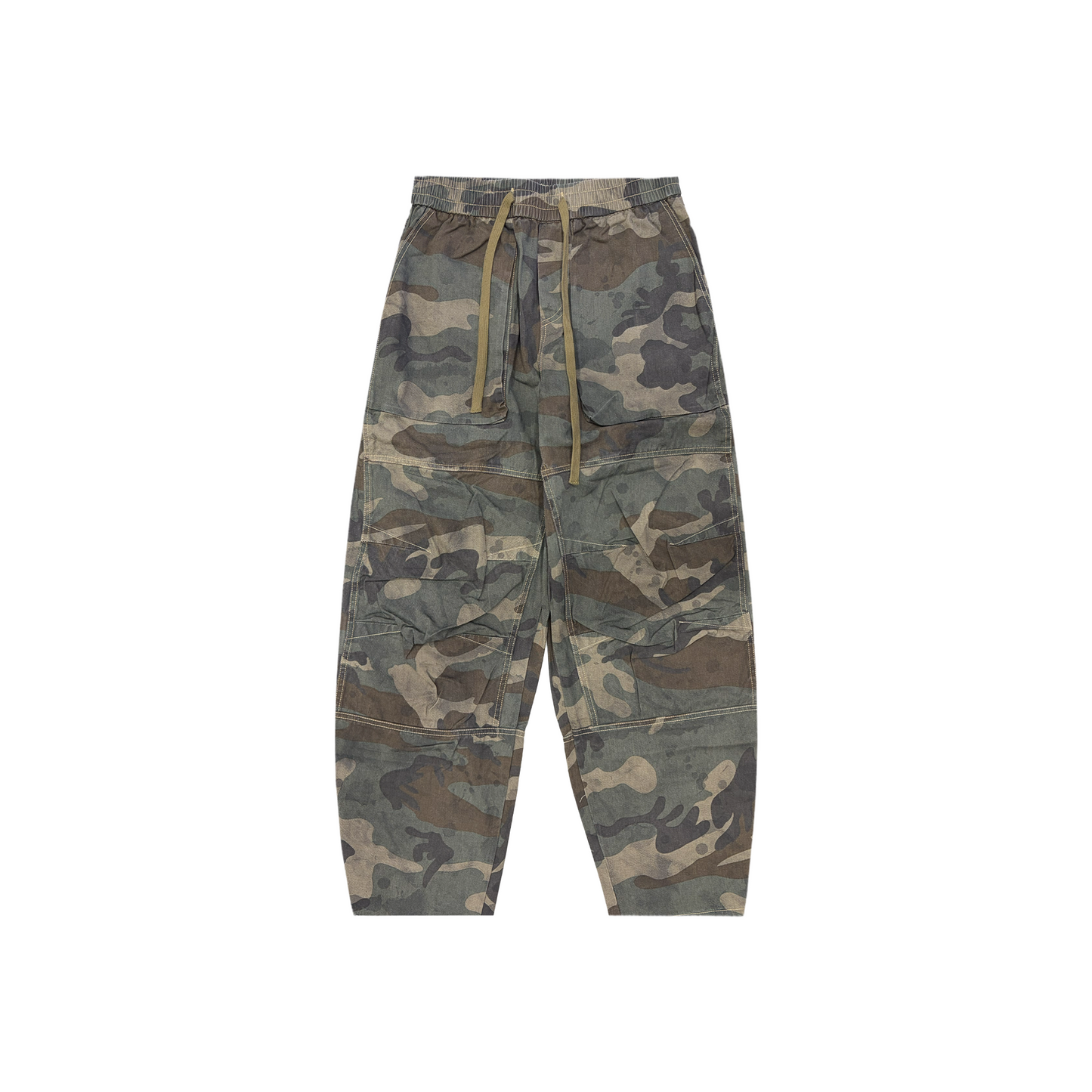 RAW/21 Modular Camo Baggy Trousers Green (SS26)