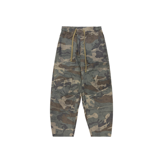 RAW/21 Modular Camo Baggy Trousers Green (SS26)