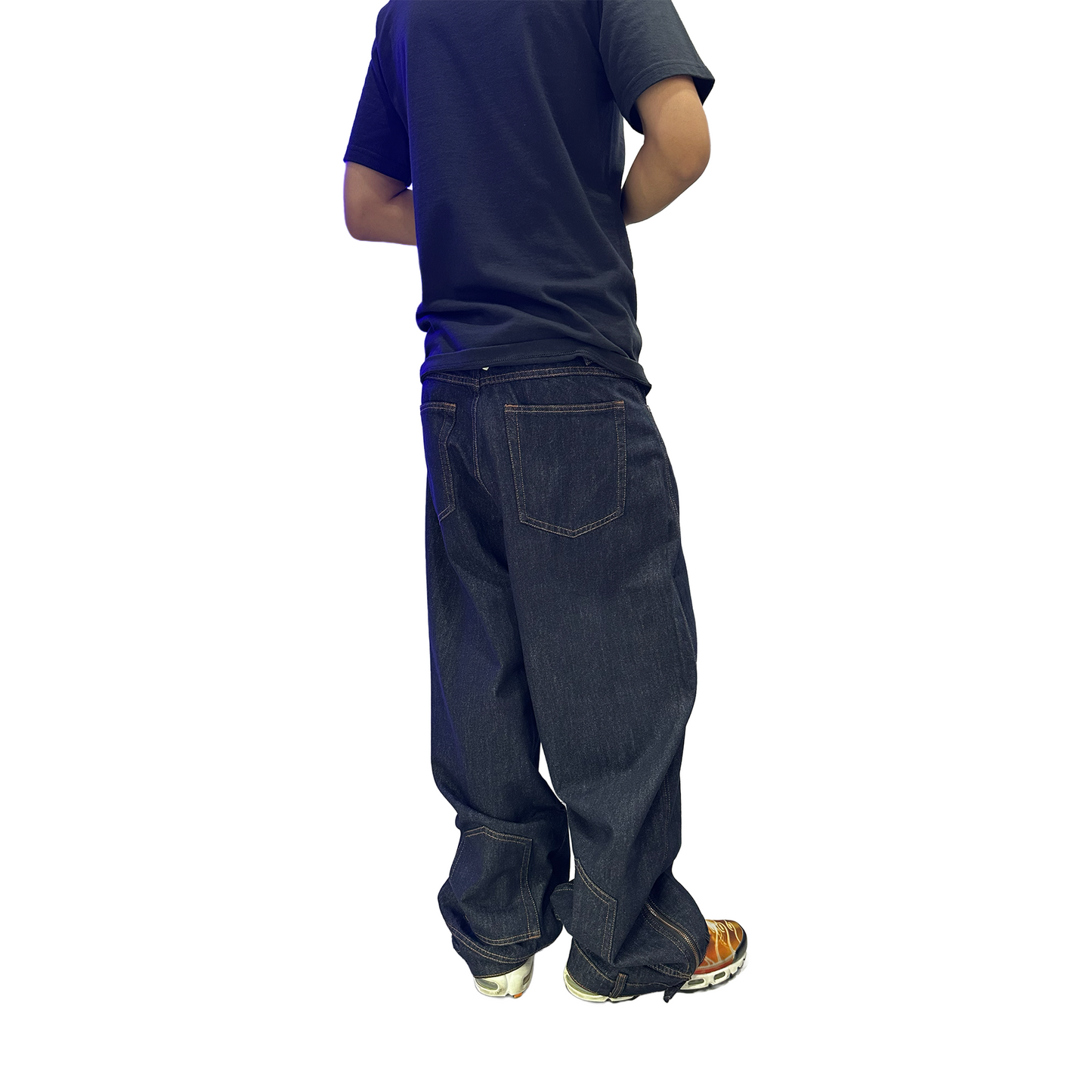 RAW/21 Reverse Baggy Jeans Dark Blue (FW25)