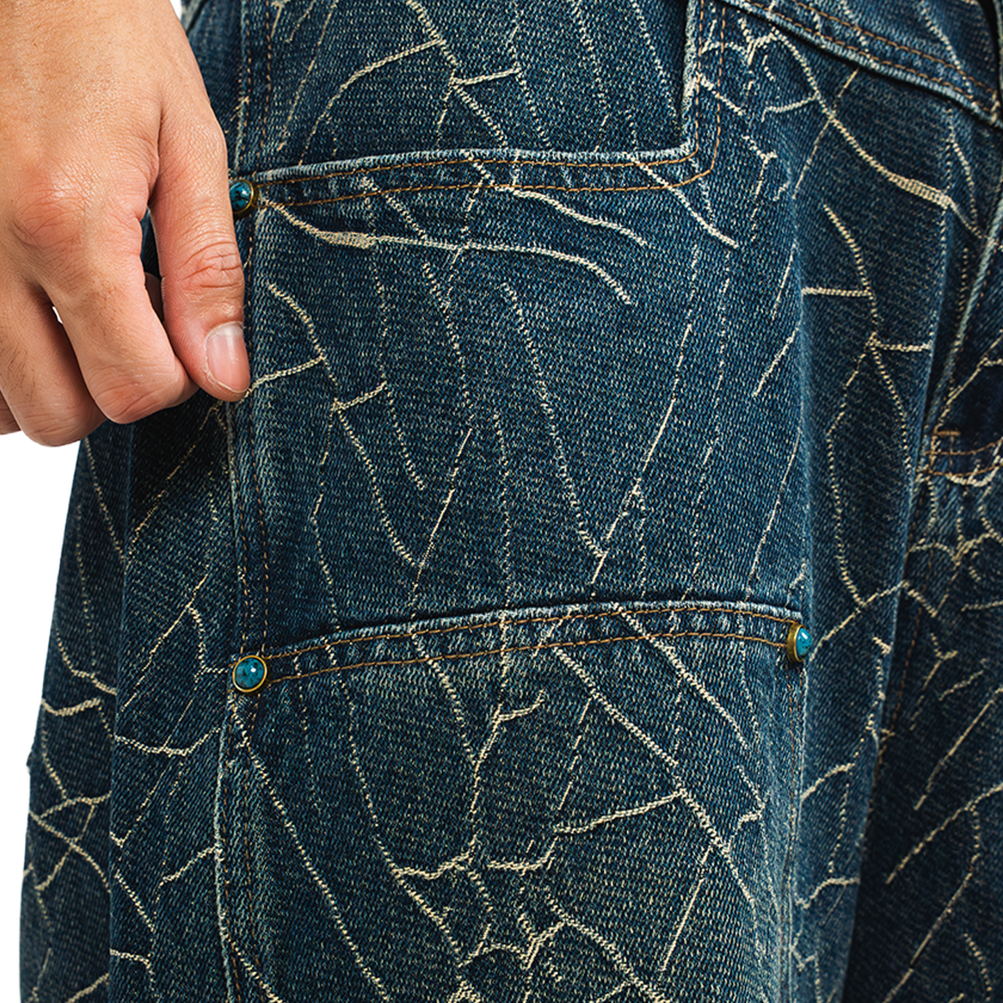 RAW/21 Rift Baggy Jeans Blue (FW25)