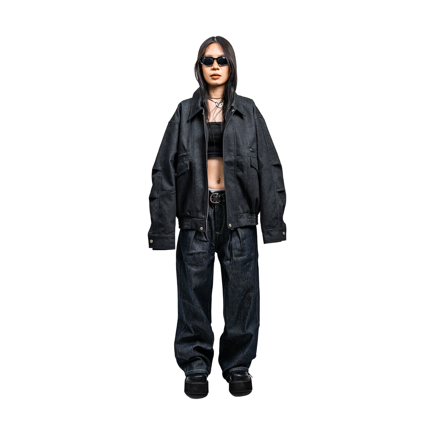 RAW/21 Rigid Straight Denim Pants Raw Indigo (SS26)