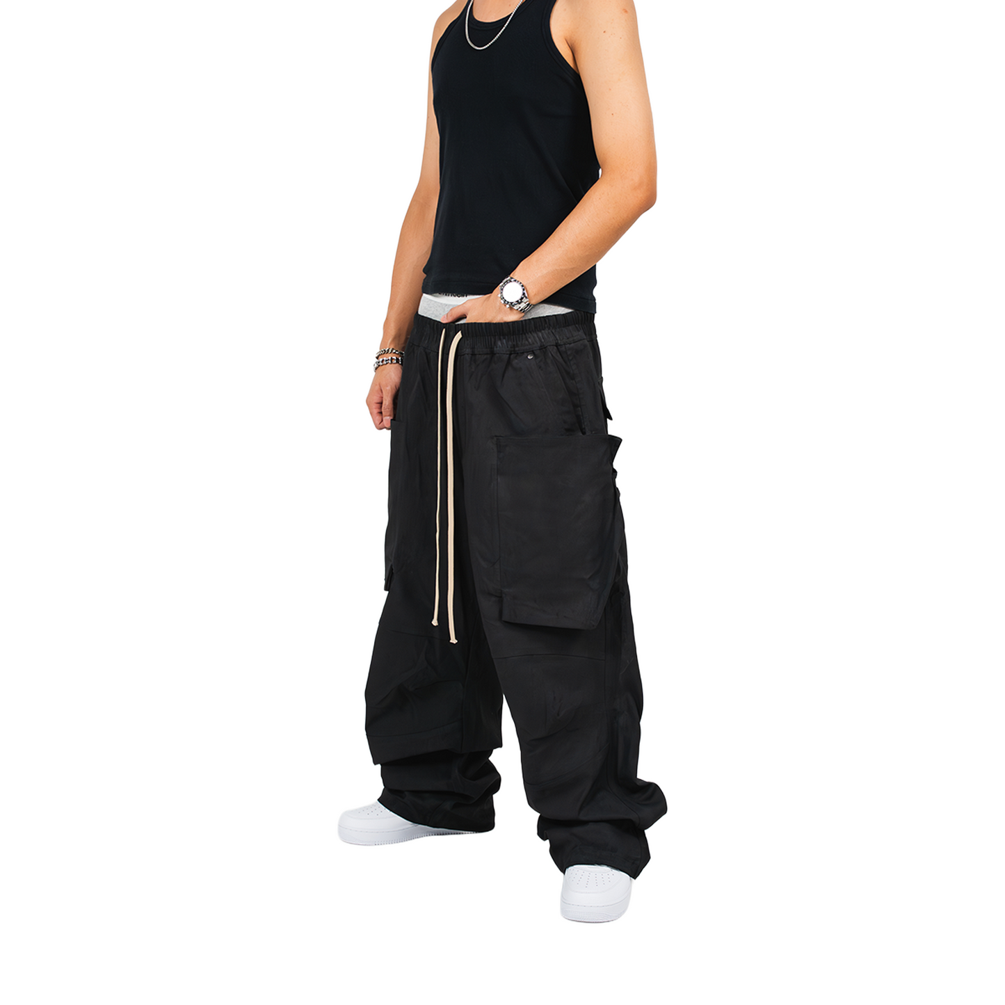 RAW/21 Utility Cargo Pants Black (FW25)