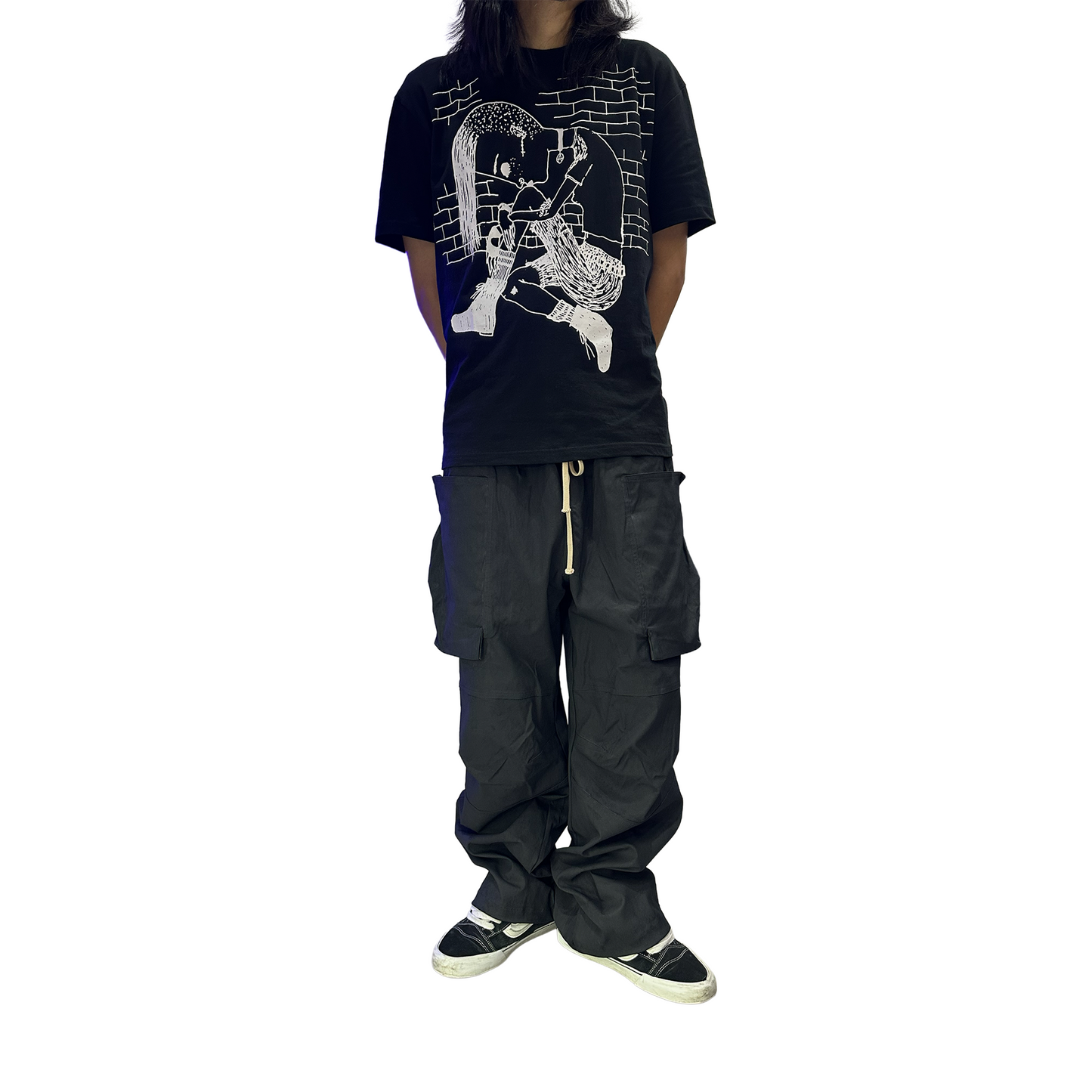 RAW/21 Utility Cargo Pants Black (FW25)