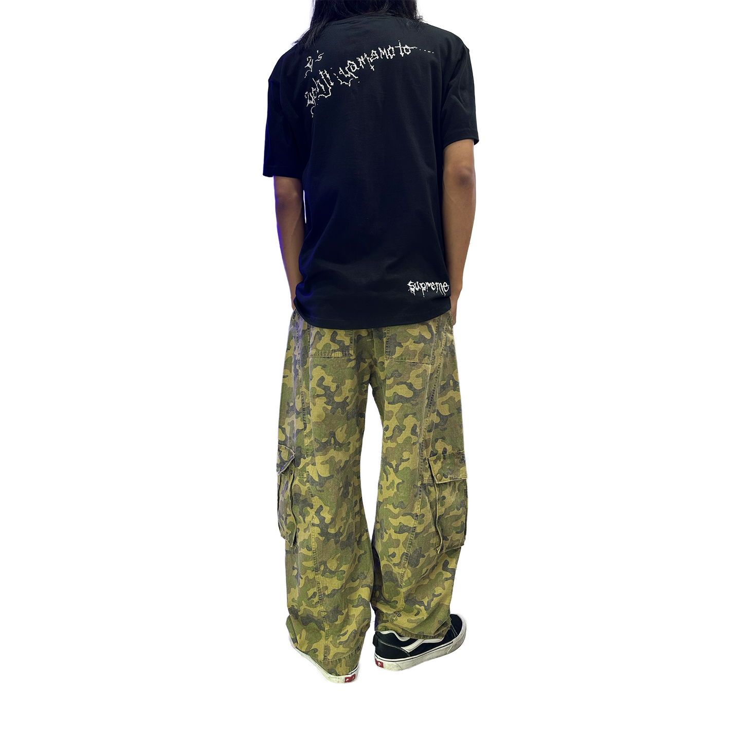 RAW/21 Vintage Camo Baggy Pants Brown (FW25)
