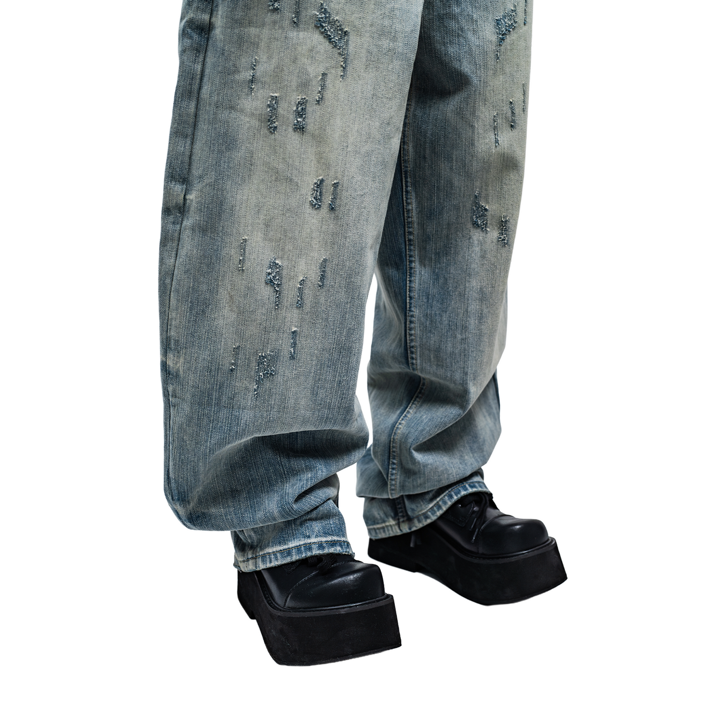 RAW/21 Washed Slub Denim Pants Blue (SS26)