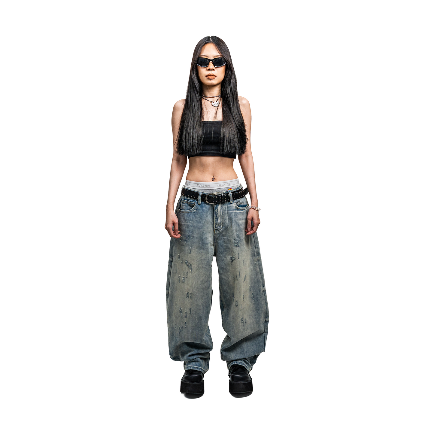 RAW/21 Washed Slub Denim Pants Blue (SS26)