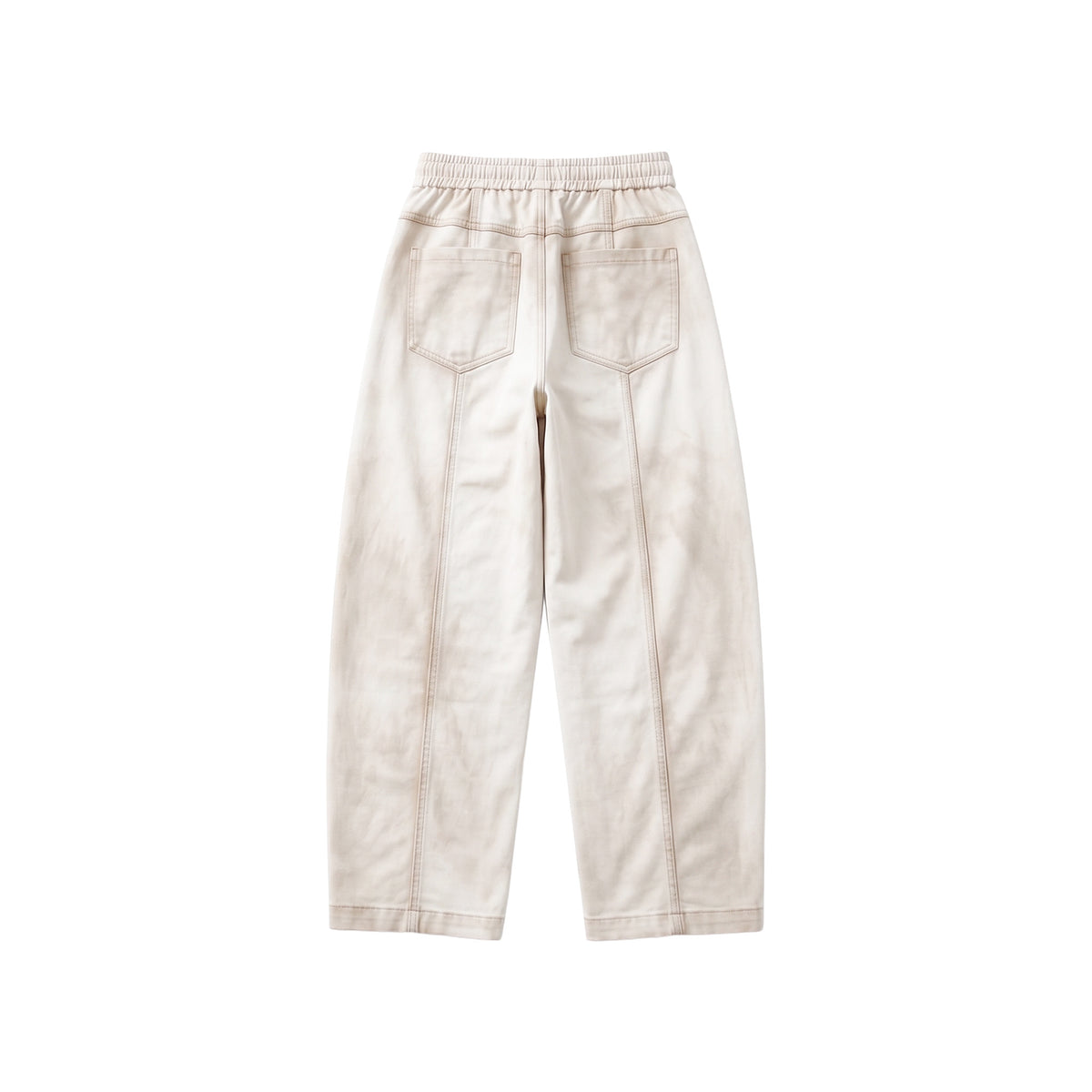 RAW/21 Wide Parachute Pants Washed Beige (SS26) Pre-Order