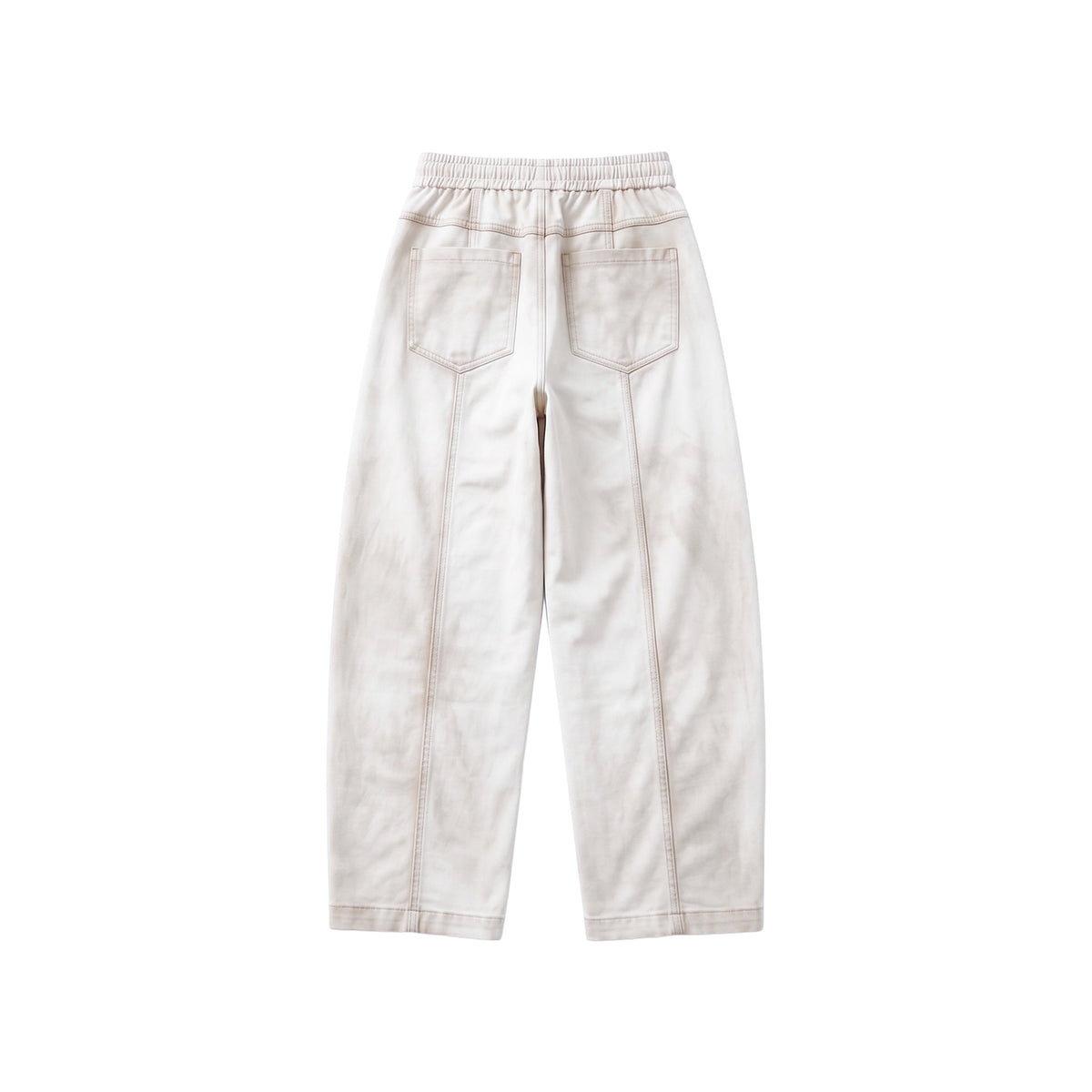 RAW/21 Wide Parachute Pants Washed Beige (SS26)