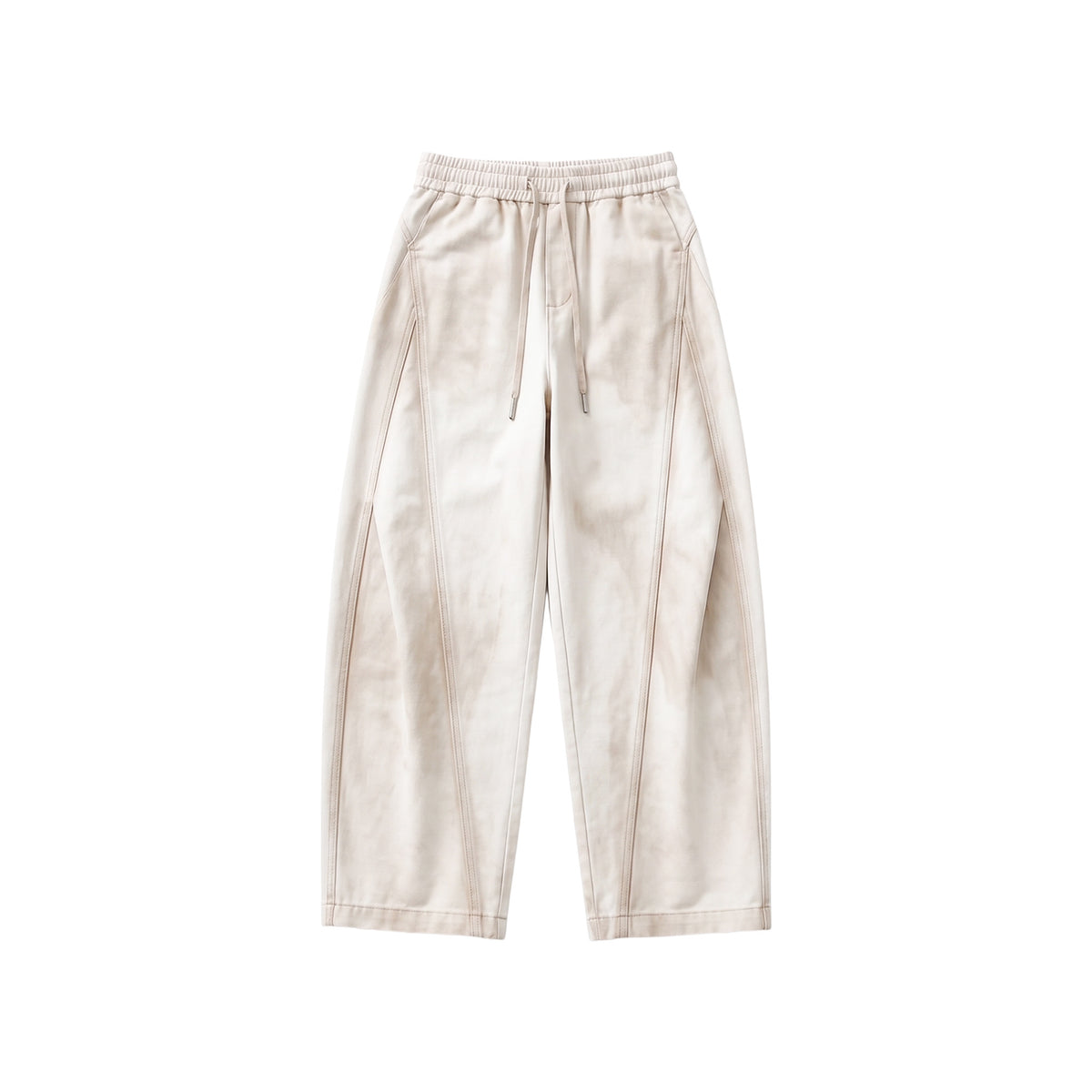 RAW/21 Wide Parachute Pants Washed Beige (SS26) Pre-Order