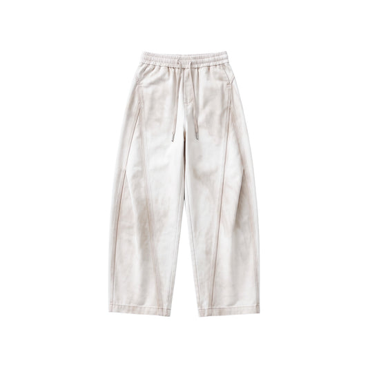 RAW/21 Wide Parachute Pants Washed Beige (SS26)