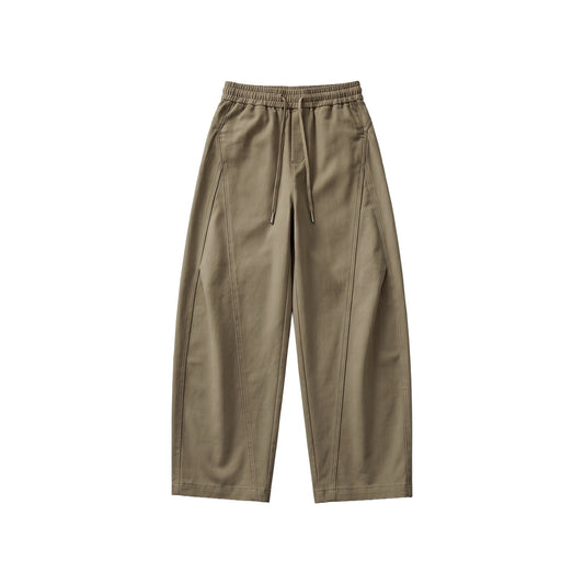 RAW/21 Wide Parachute Pants Washed Khaki (SS26) | PRE-ORDER