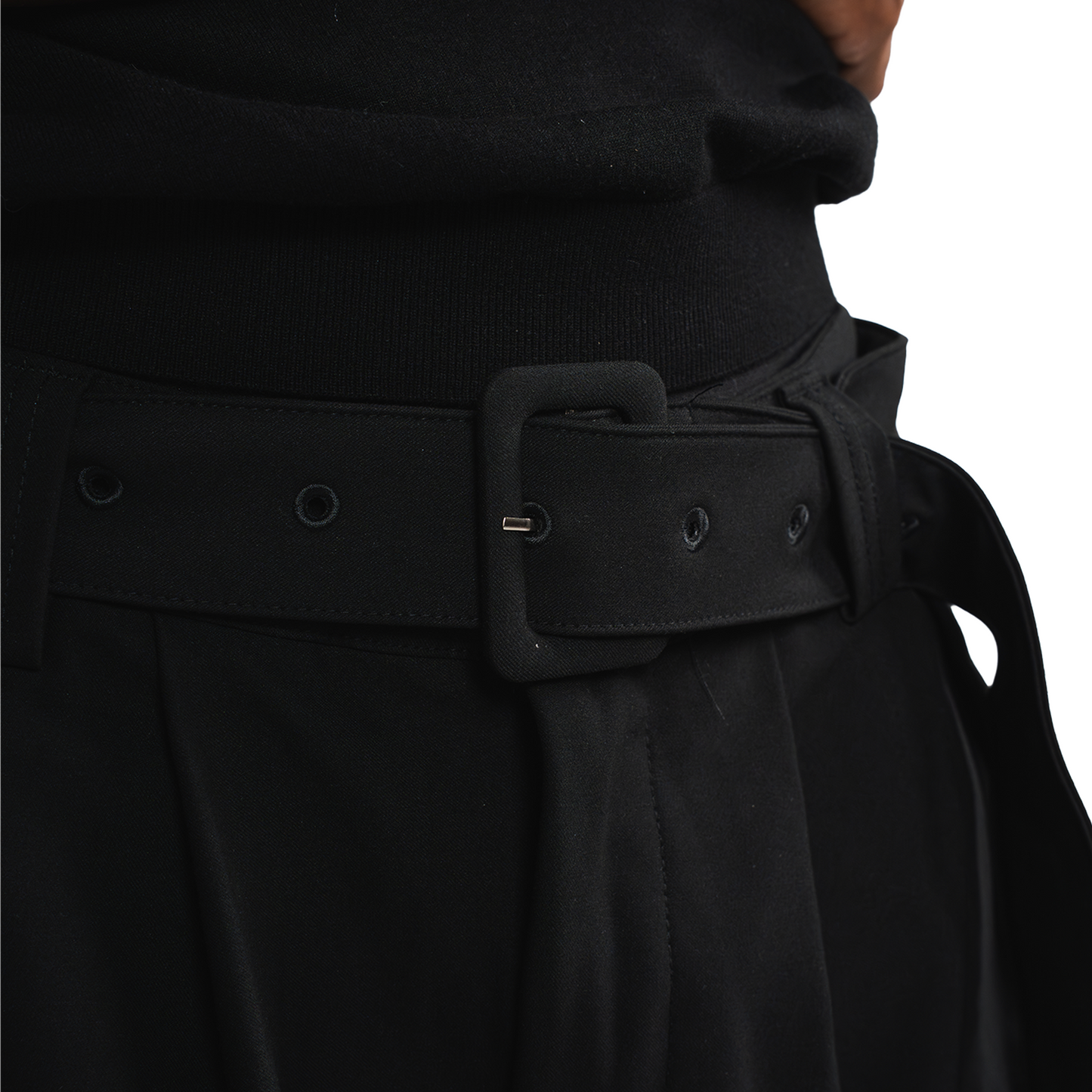 RAW/21 Wide Suit Baggy Pants Black (SS26)