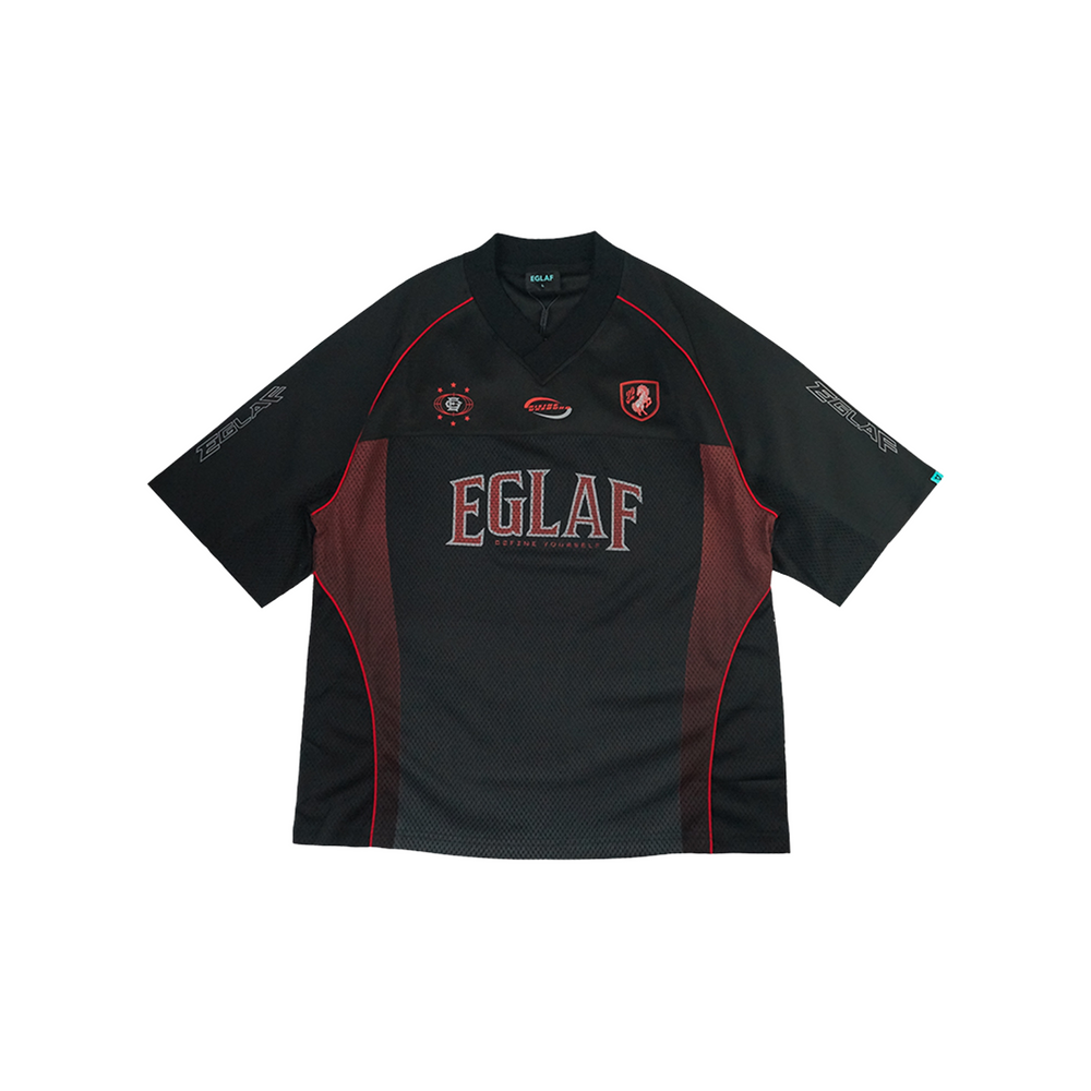 EGLAF RU Stallion NFL Jersey Black (SS26)