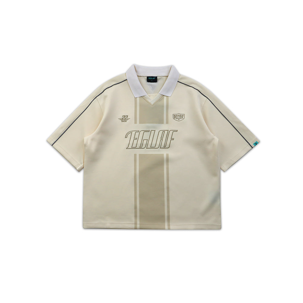 EGLAF R//W Boxy Jersey Cream White (FW25)