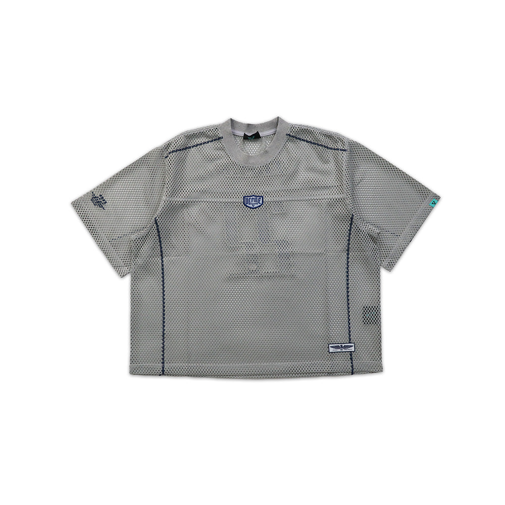 EGLAF R//W Mesh Boxy Tee Light Grey (FW25)