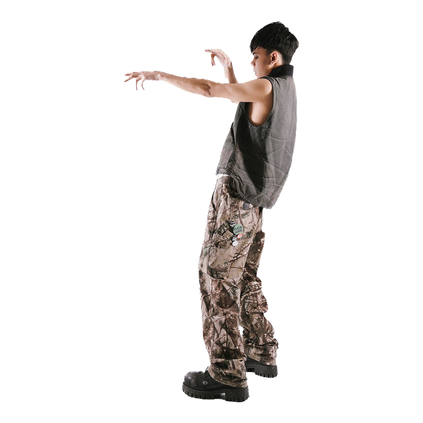 RYW. Oak Tree Cargo Pants Camo (FW24)