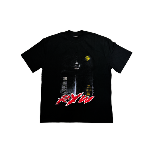 RYW. Midnight In KL Tee Black (SS24)