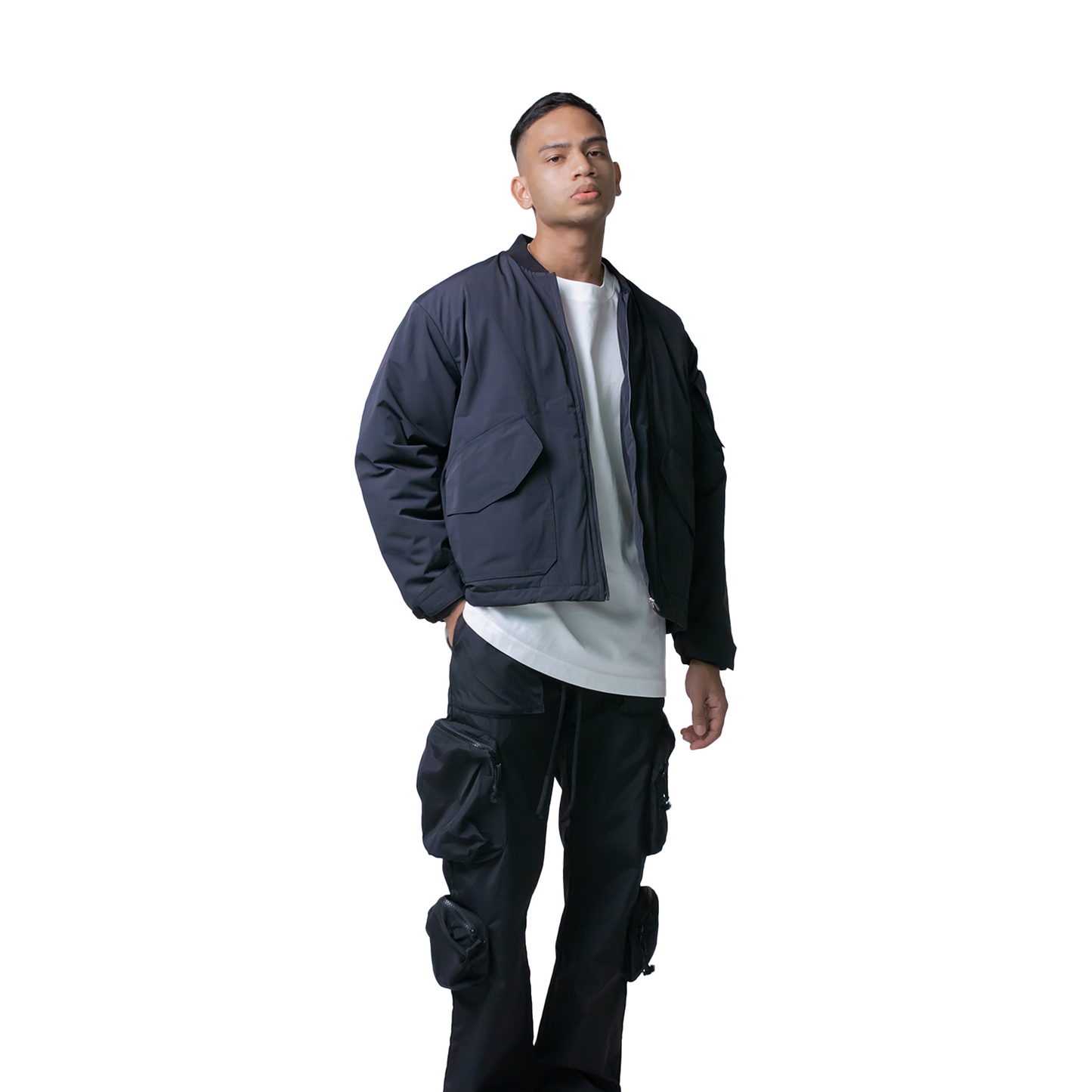 RYW. 3D Pocket Pants Black (SS24)