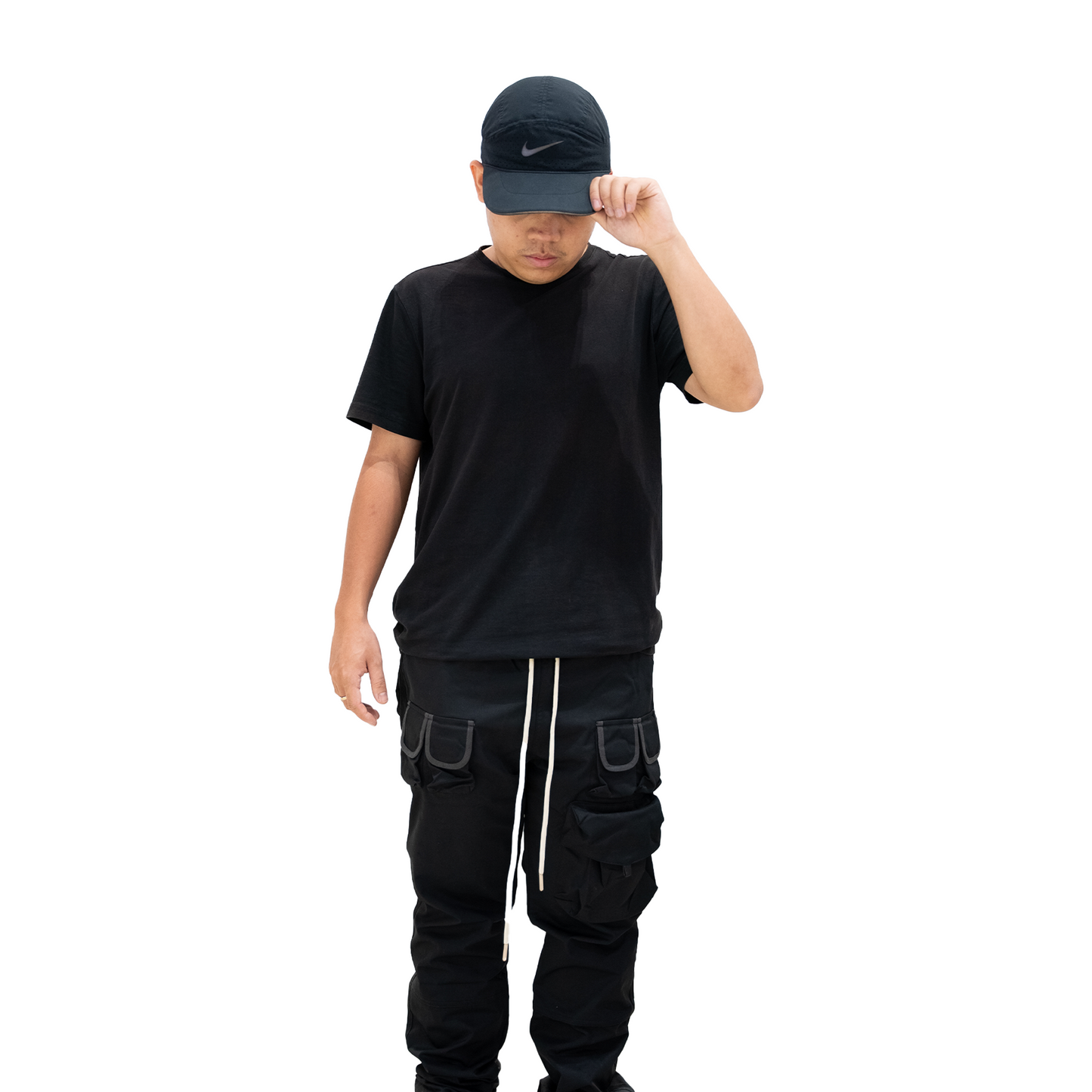 RYW. Tetsuo Cargo Pants Black (SS24)