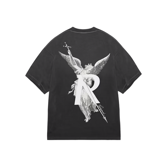 Represent Archangel Tee Stained Black (FW24)