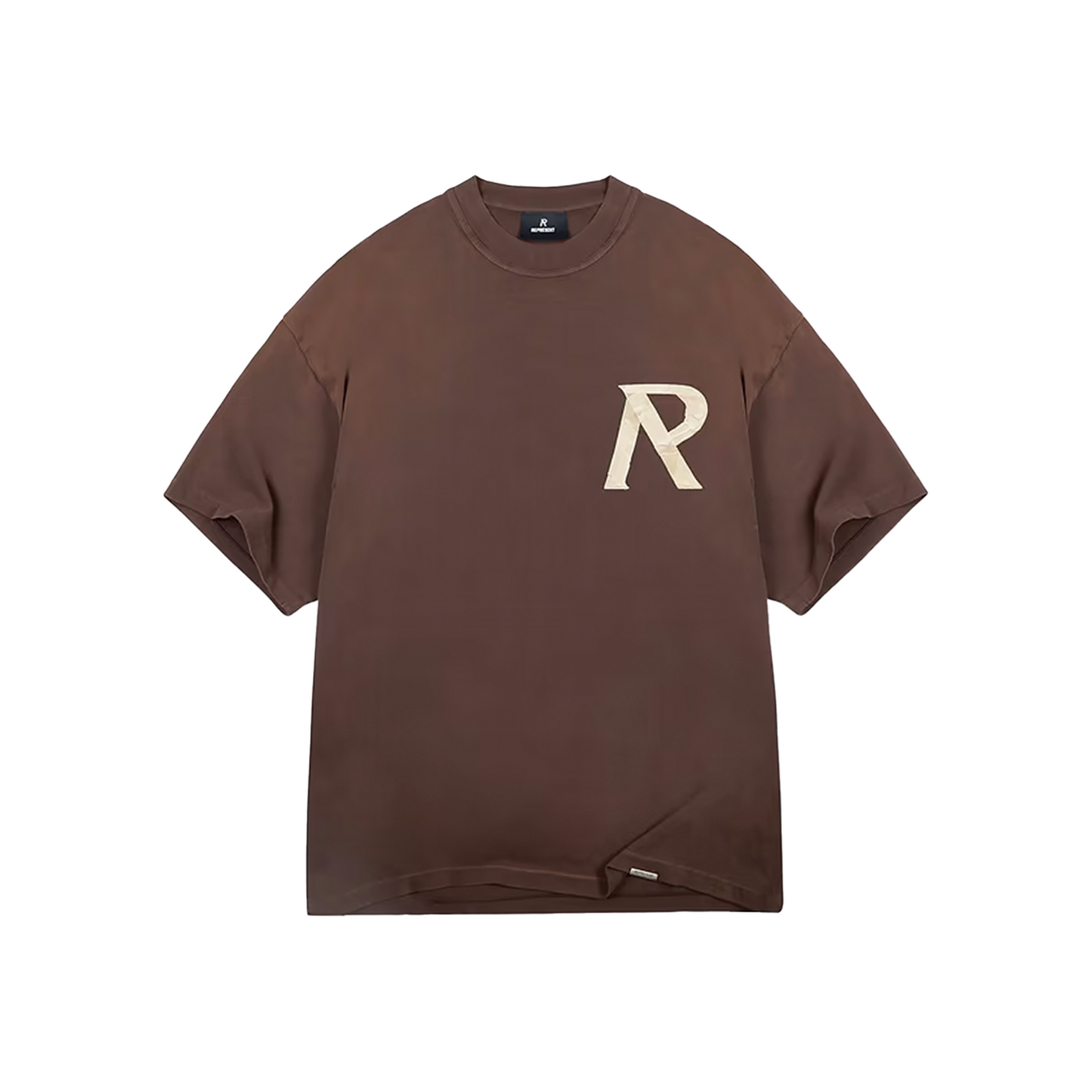 Represent Masking Tape Initial Tee Cedar (FW24)