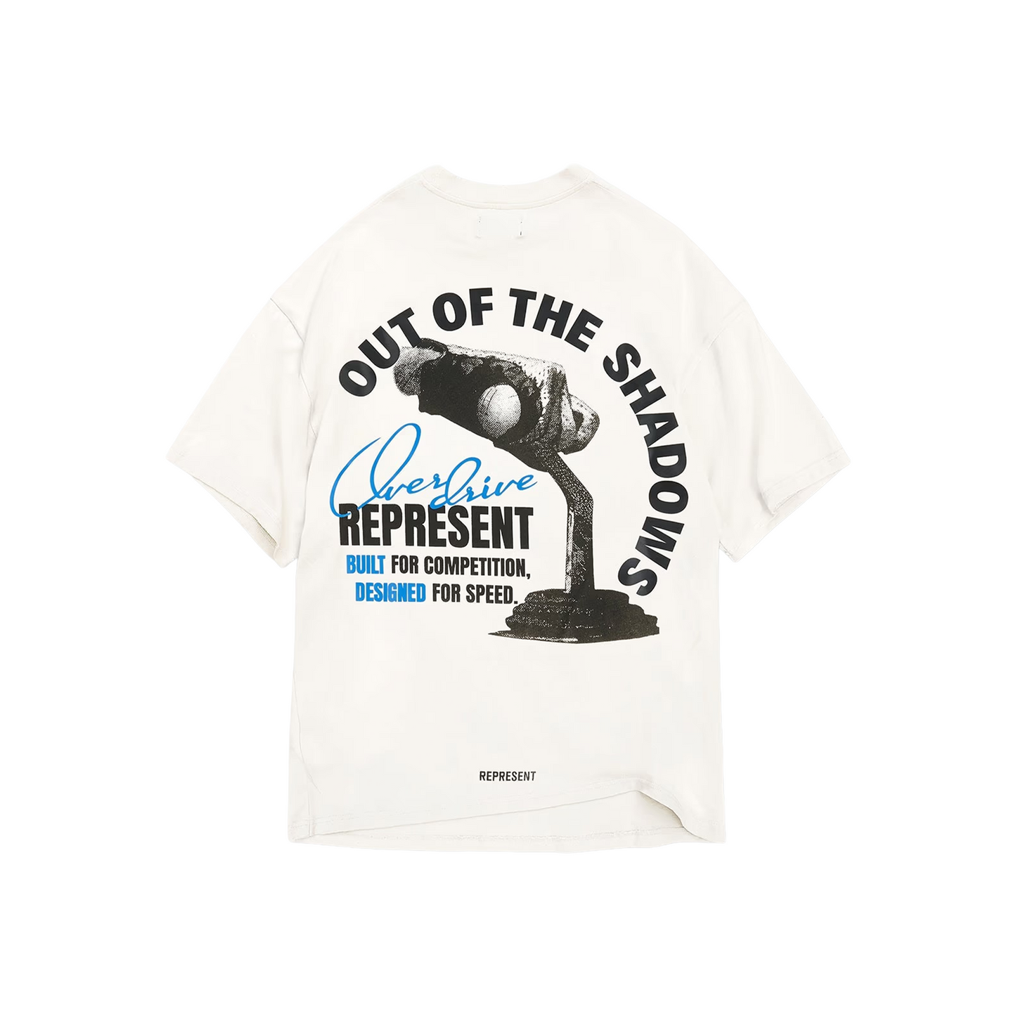 Represent Out Of The Shadows Tee Flat White (FW25)