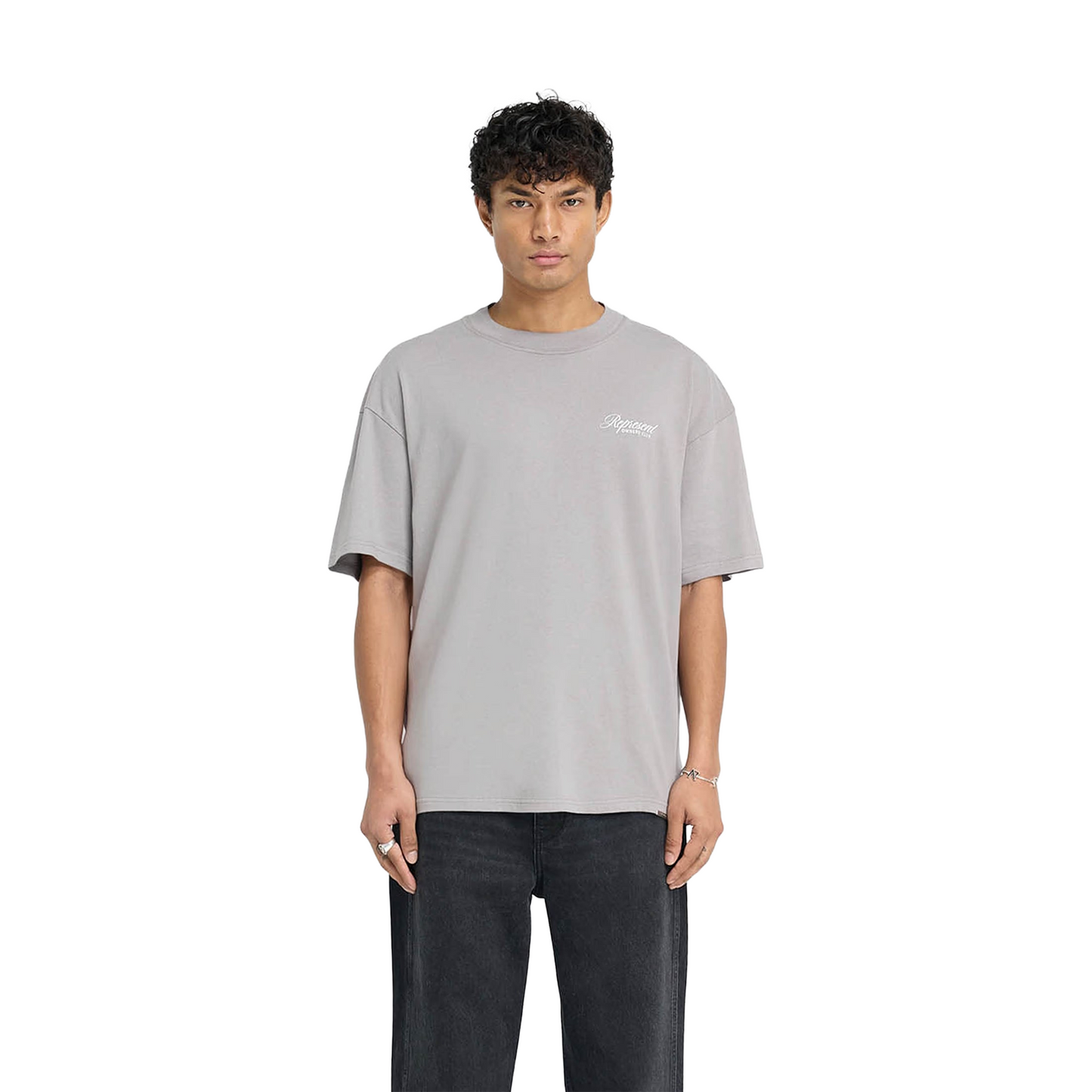 Represent Owners Club Script Tee Slate (SS25)