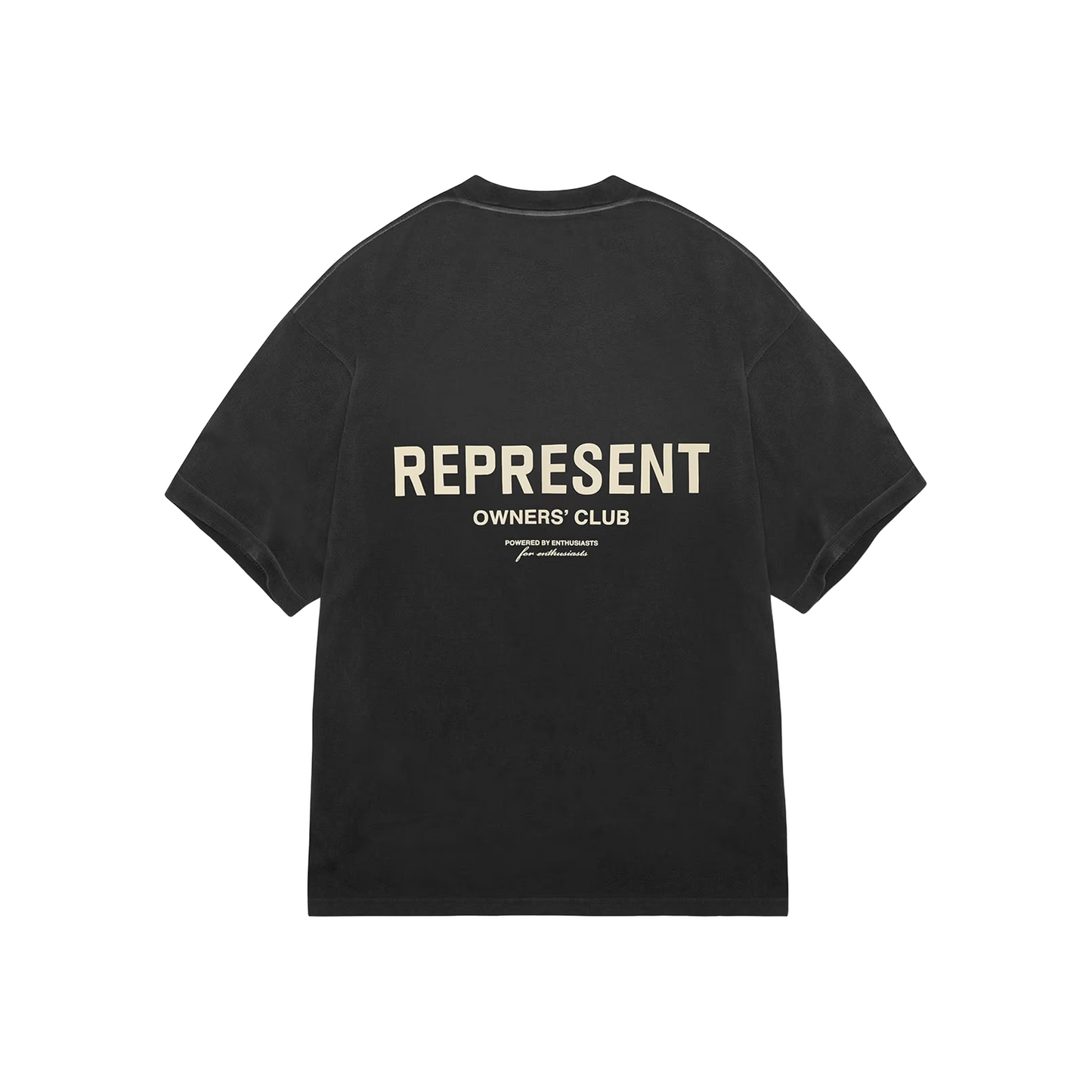 Represent Owners Club Tee Aged Black (SS25)