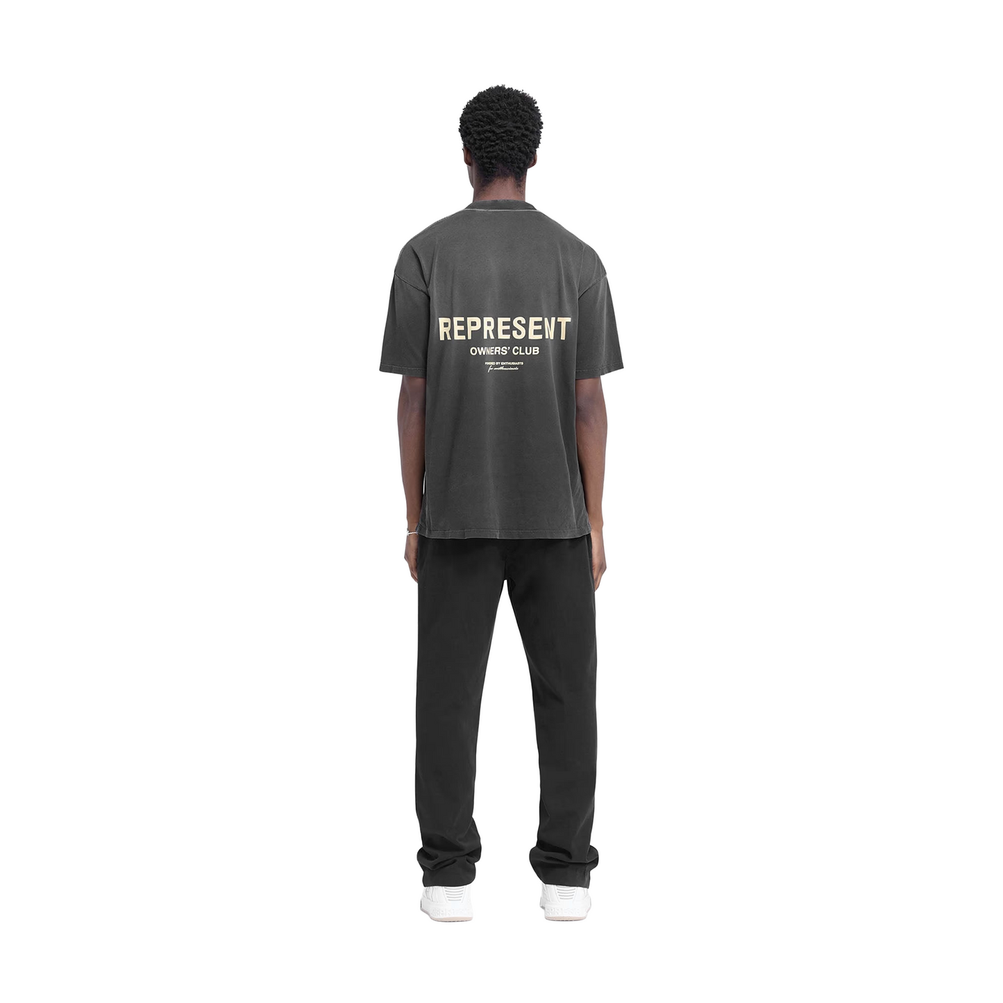 Represent Owners Club Tee Aged Black (SS25)