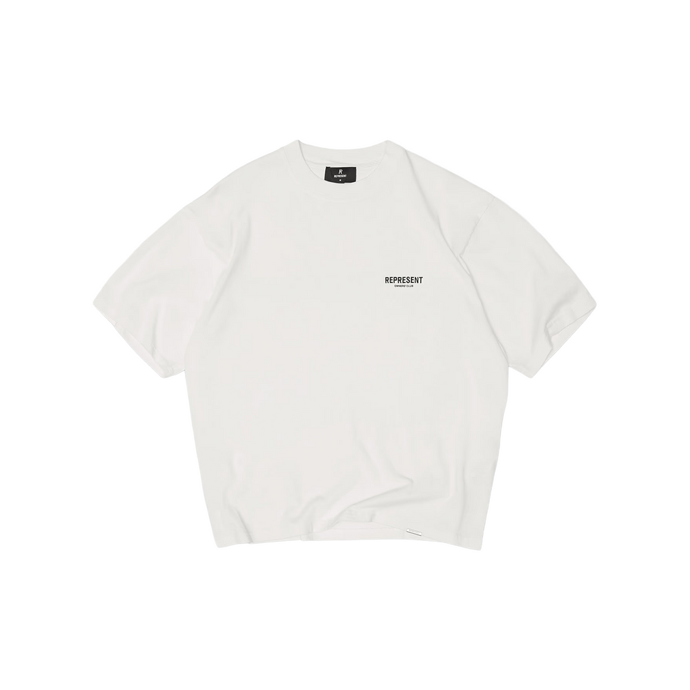 Represent Owners Club Tee Flat White (SS26)