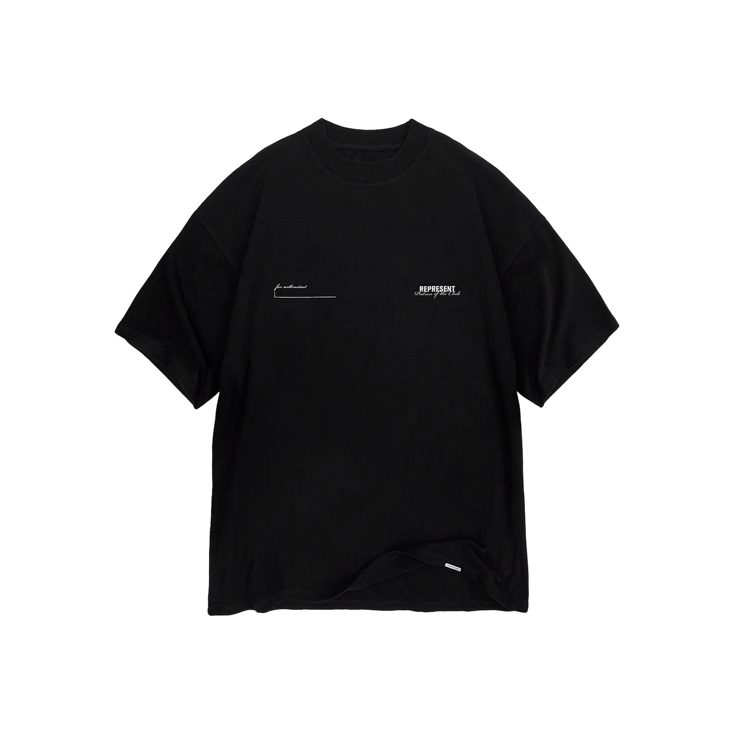 Represent Patron Of The Club Tee Black (SS25)