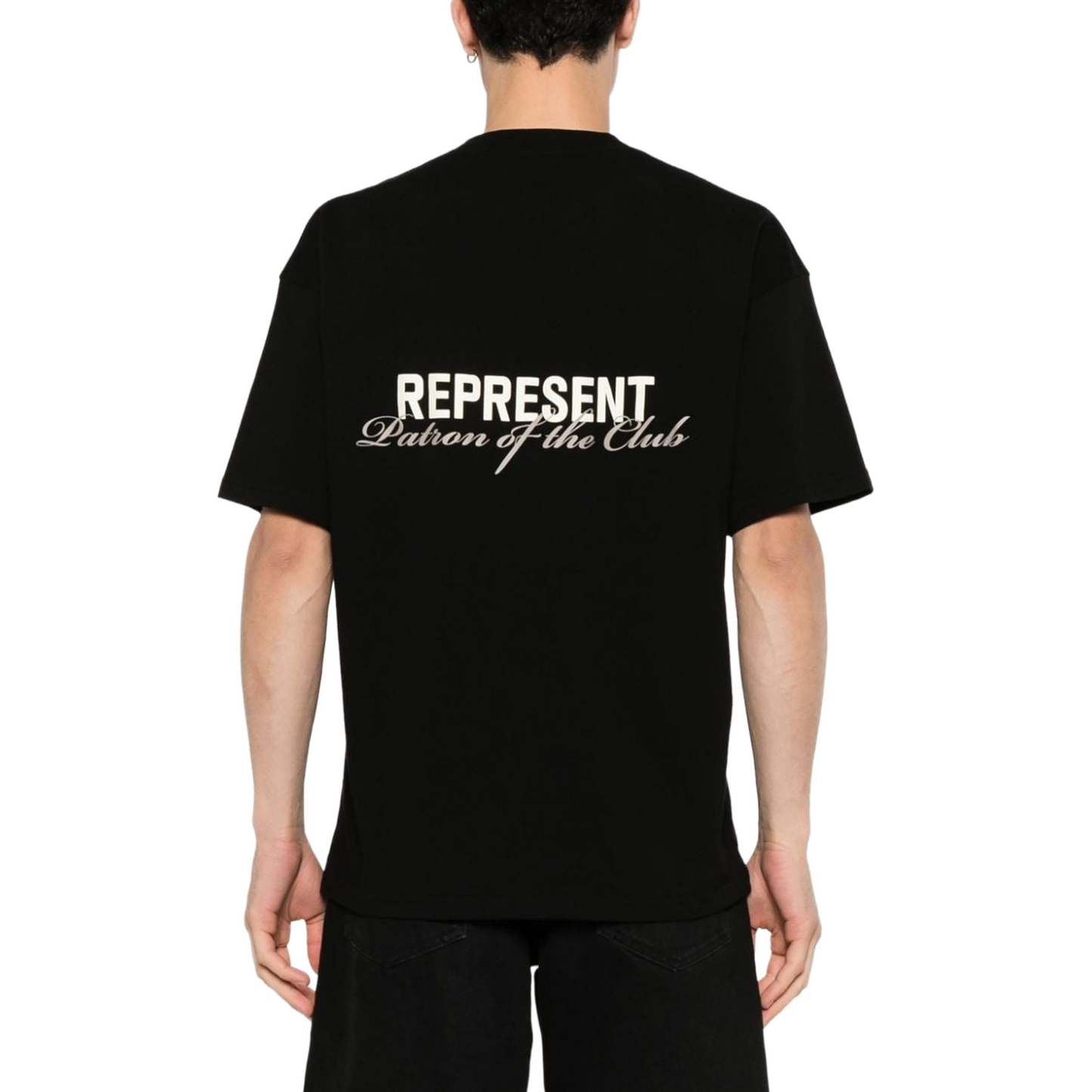 Represent Patron Of The Club Tee Black (SS26)
