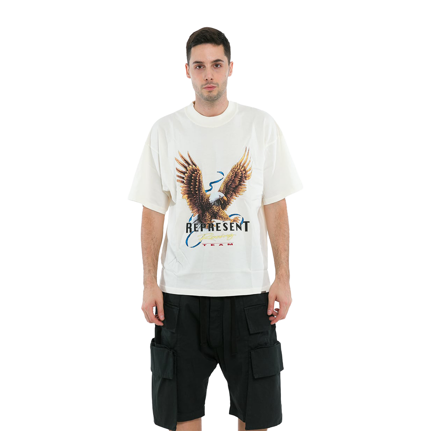 Represent Racing Team Eagle Tee Flat White (FW22)