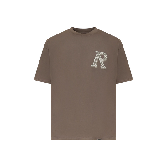 Represent Western Initial Tee Dusty Brown (SS26)